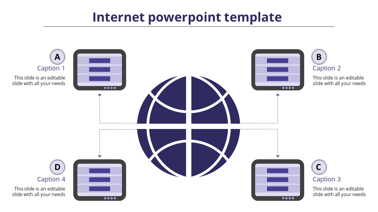 internet powerpoint template-internet powerpoint template-purple